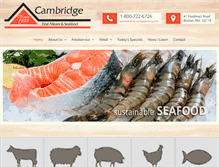 Tablet Screenshot of cambridgepacking.com